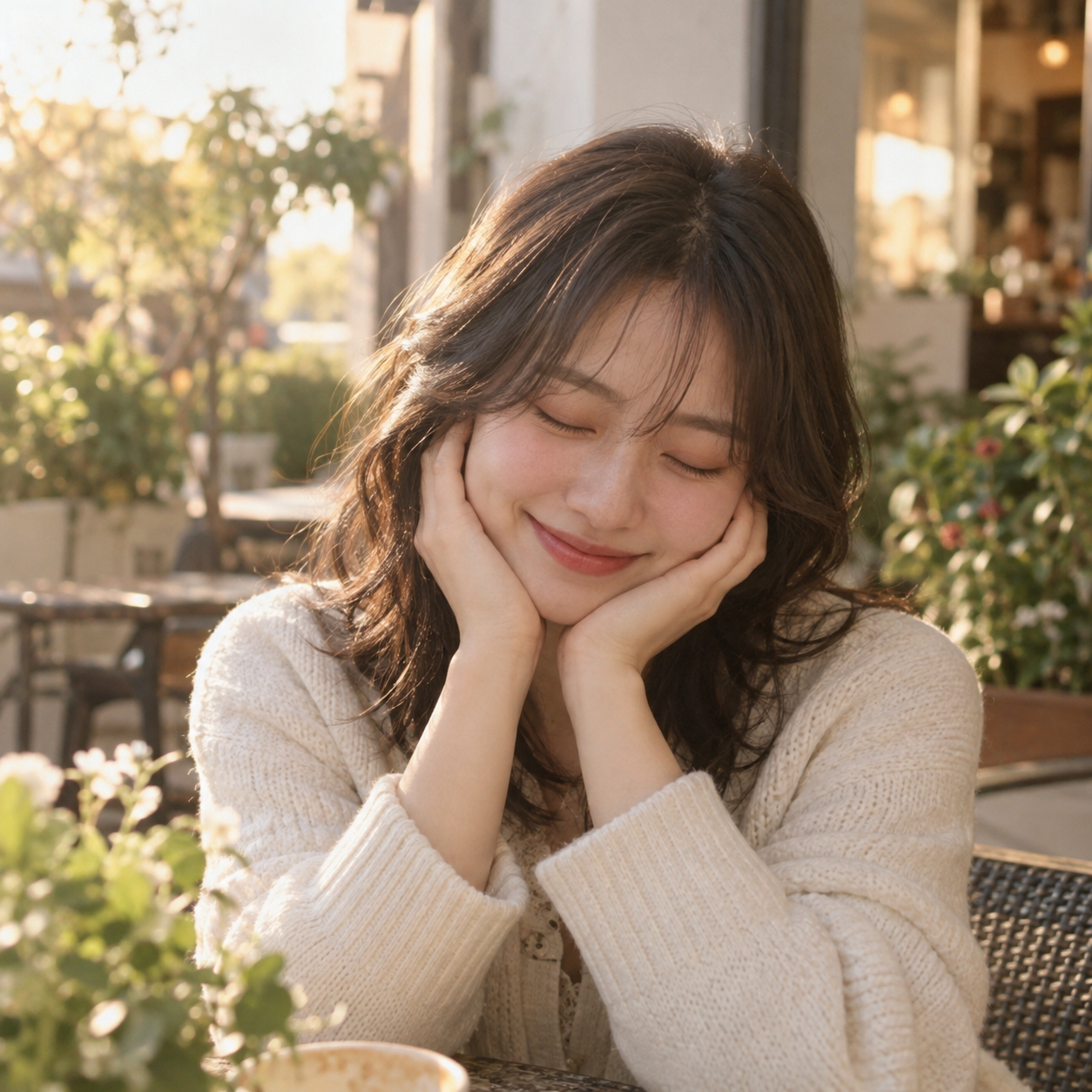 사진을 퍼즐 편지로 만드는 모습